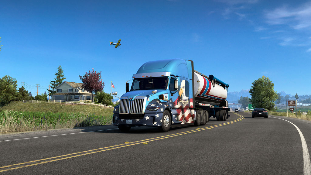 American Truck Simulator - 1,99 € (-90%): Száguldás, Kenworth, Szerelem