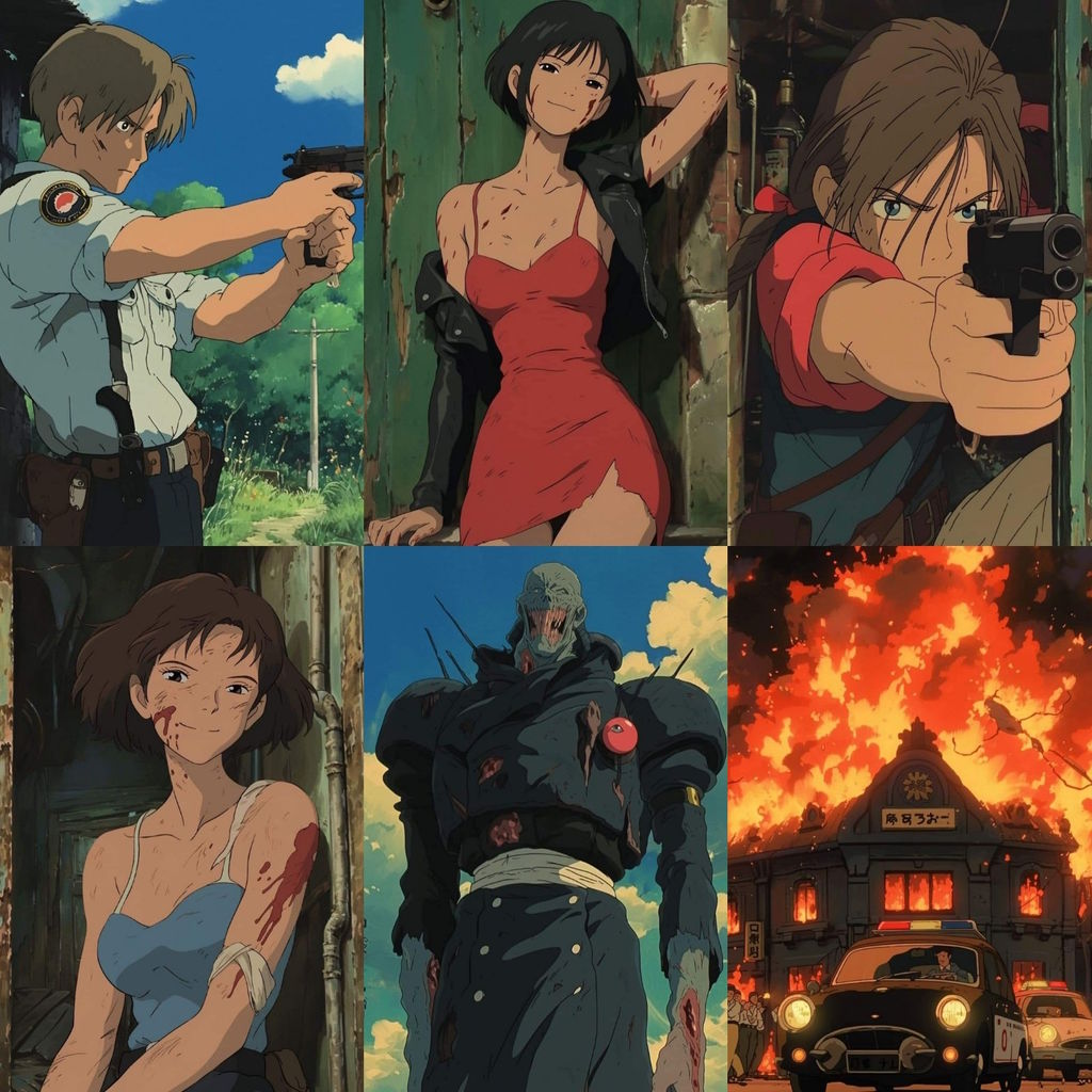 Resident Evil a'la Studio Ghibli