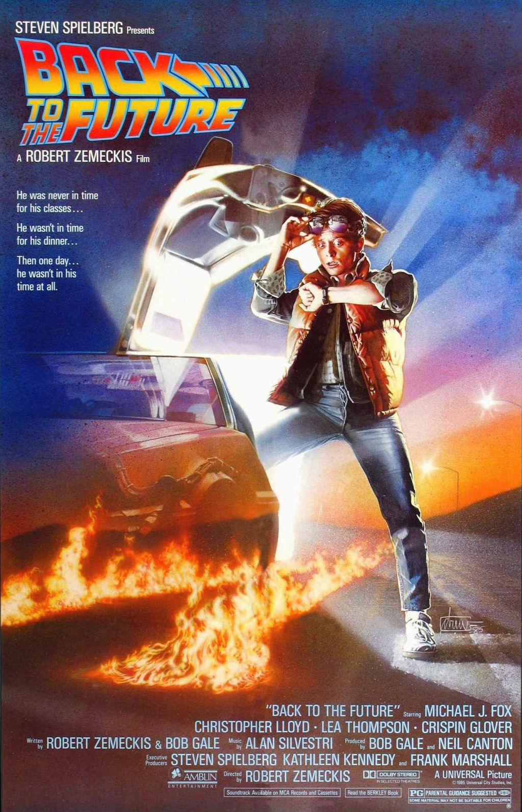 Vissza a jövőbe | Back to the Future (1985): imdb pontszám: 8.5 / Rotten Tomatoes nézői értékelés: 95%