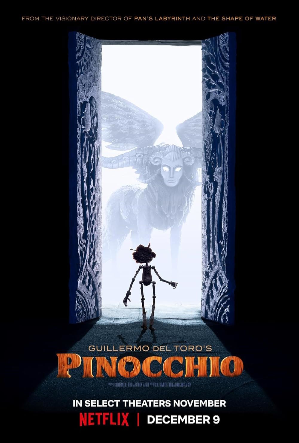 Pinokkió | Guillermo del Toro's Pinocchio (2022): imdb pontszám: 7.6 / Rotten Tomatoes nézői értékelés: 90%