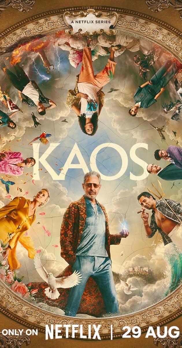 Sorozat: KAOS (2024): imdb pontszám: 7.4 / Rotten Tomatoes nézői értékelés: 80%