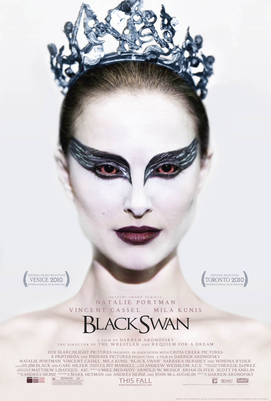 Black Swan | Fekete hattyú (2010): imdb pontszám: 8.0 / Rotten Tomatoes nézői értékelés: 84% kép forrása: imdb