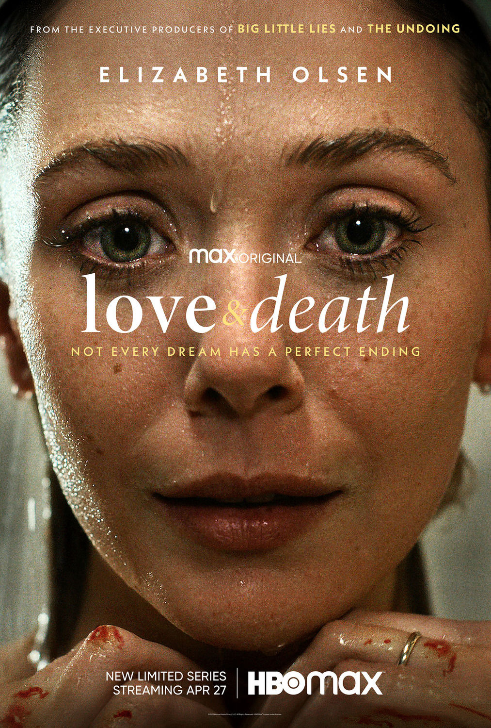 Love & Death | Szerelem és halál (2023): imdb pontszám: 7.5 / Rotten Tomatoes nézői értékelés: 88% kép forrása: imdb