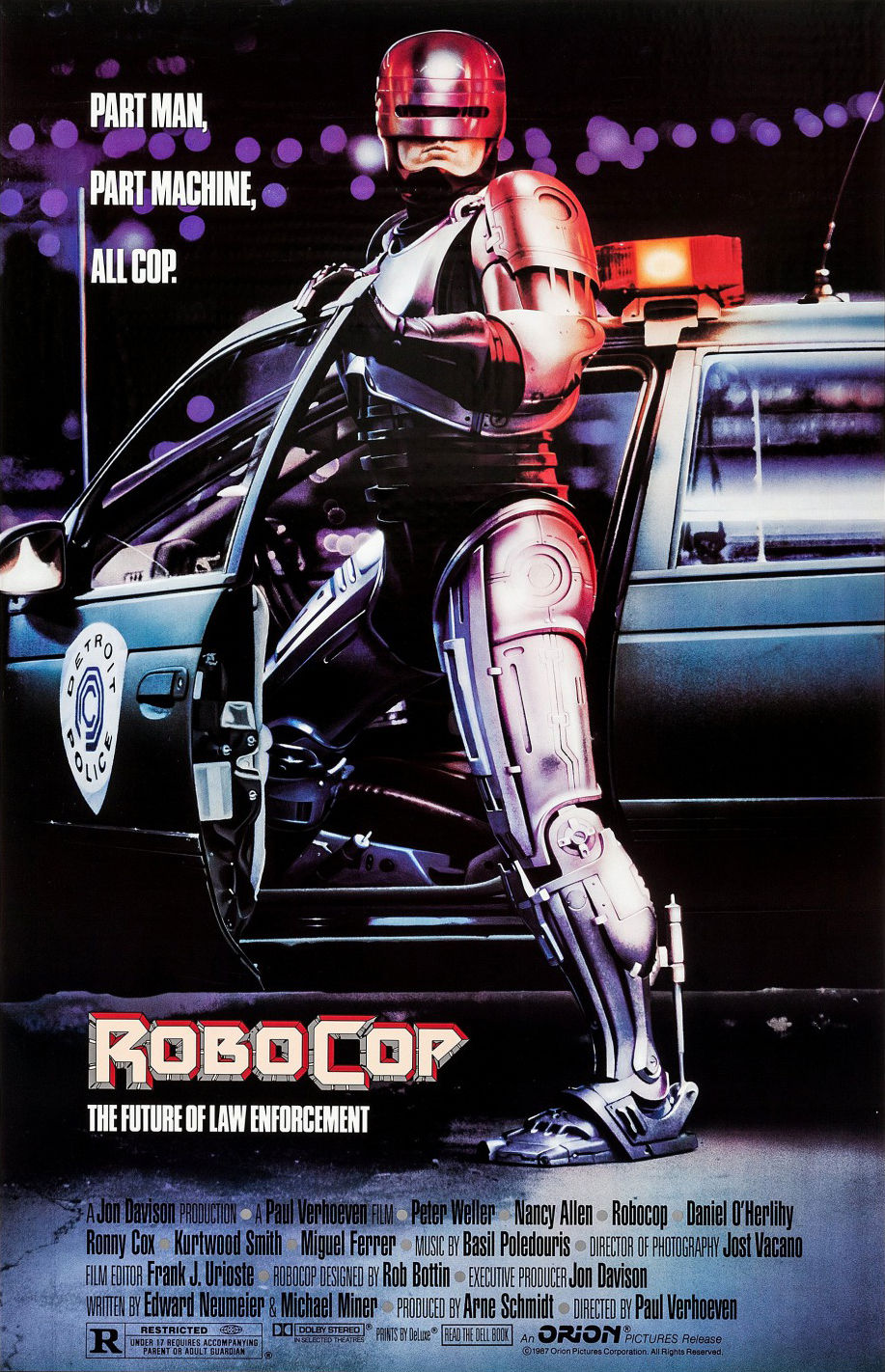 RoboCop | Robotzsaru (1987): imdb pontszám: 7.6 / Rotten Tomatoes nézői értékelés: 84% kép forrása: imdb