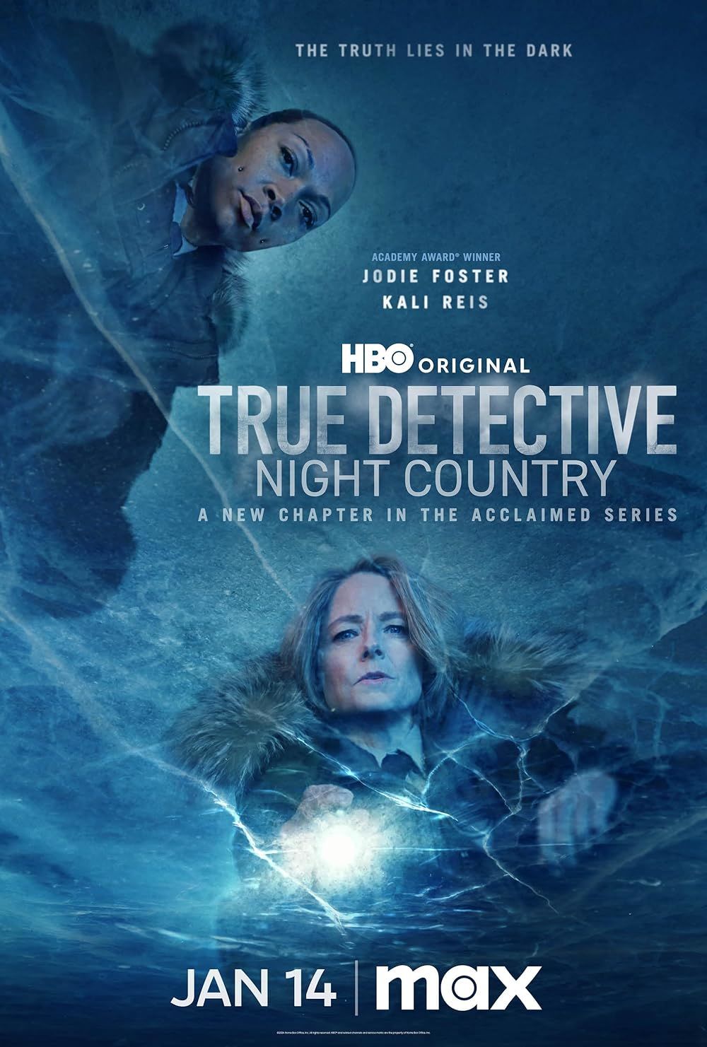 True Detective: Night Country | A törvény nevében (8.9): imdb pontszám: 7.6 / Rotten Tomatoes nézői értékelés: 58% kép forrása: imdb