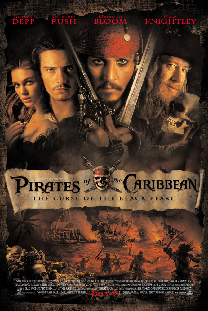 Pirates of the Caribbean: The Curse of the Black Pearl | A Karib-tenger kalózai: A Fekete Gyöngy átka (2003): imdb pontszám: 8.1 / Rotten Tomatoes nézői értékelés: 86%