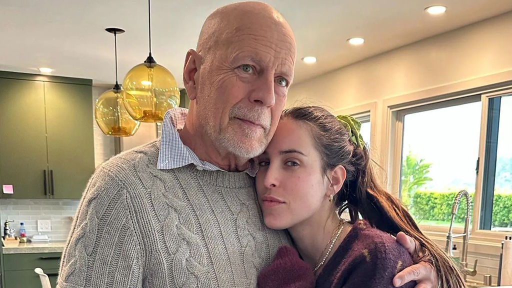 Bruce Willis lányával, Scout LaRue Willisszel