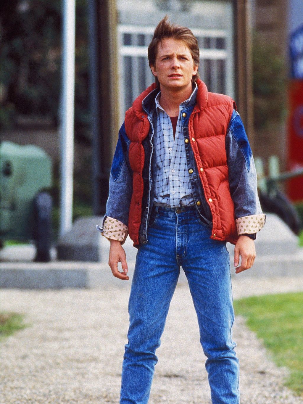 Michael J Fox, mint Marty McFly