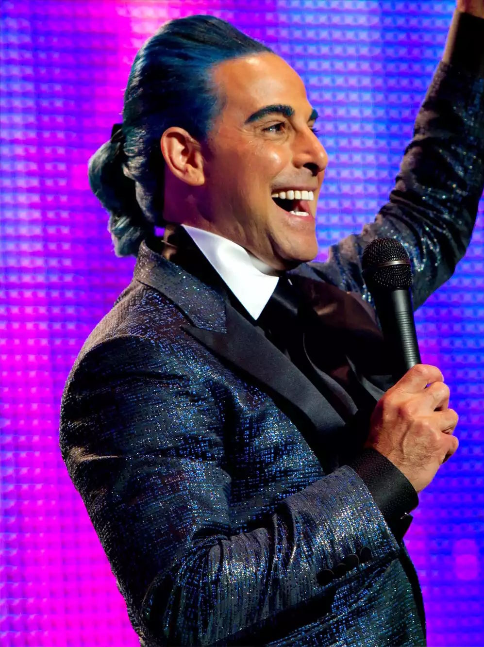 Stanley Tucci, mint Caesar Flickerman