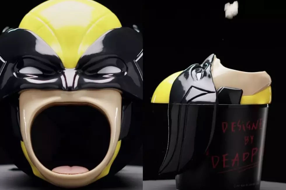 Deadpool és Wolverine popcornos vödör