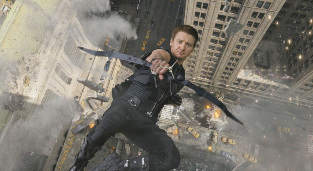 Jeremy Renner, mint Clint Barton/Sólyomszem