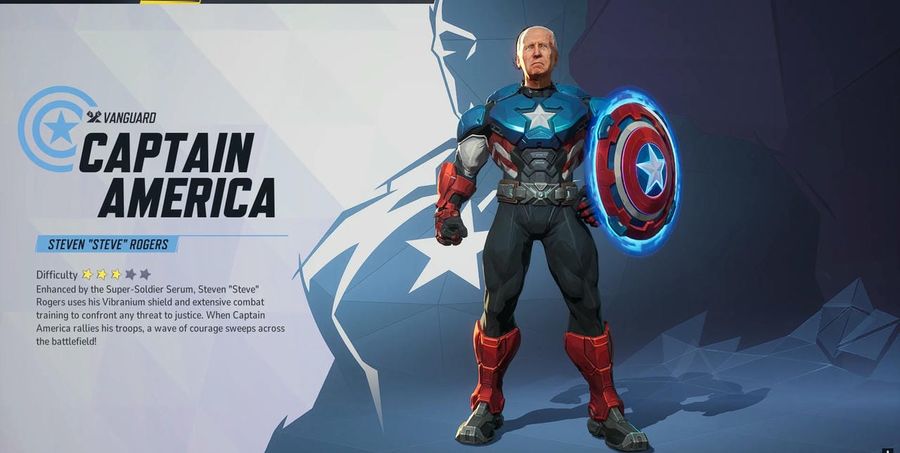 Joe Biden Marvel Rivals mod - Forrás: Nexus Mods / NetEase