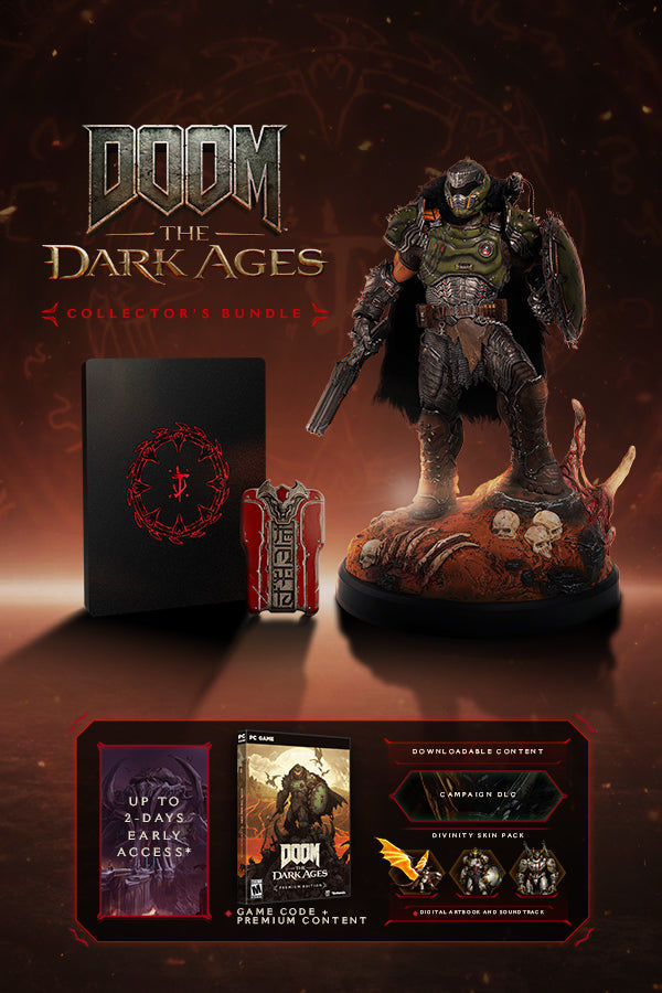 A DOOM: The Dark Ages gyűjtői kiadása – Forrás: Zenimax / Bethesda