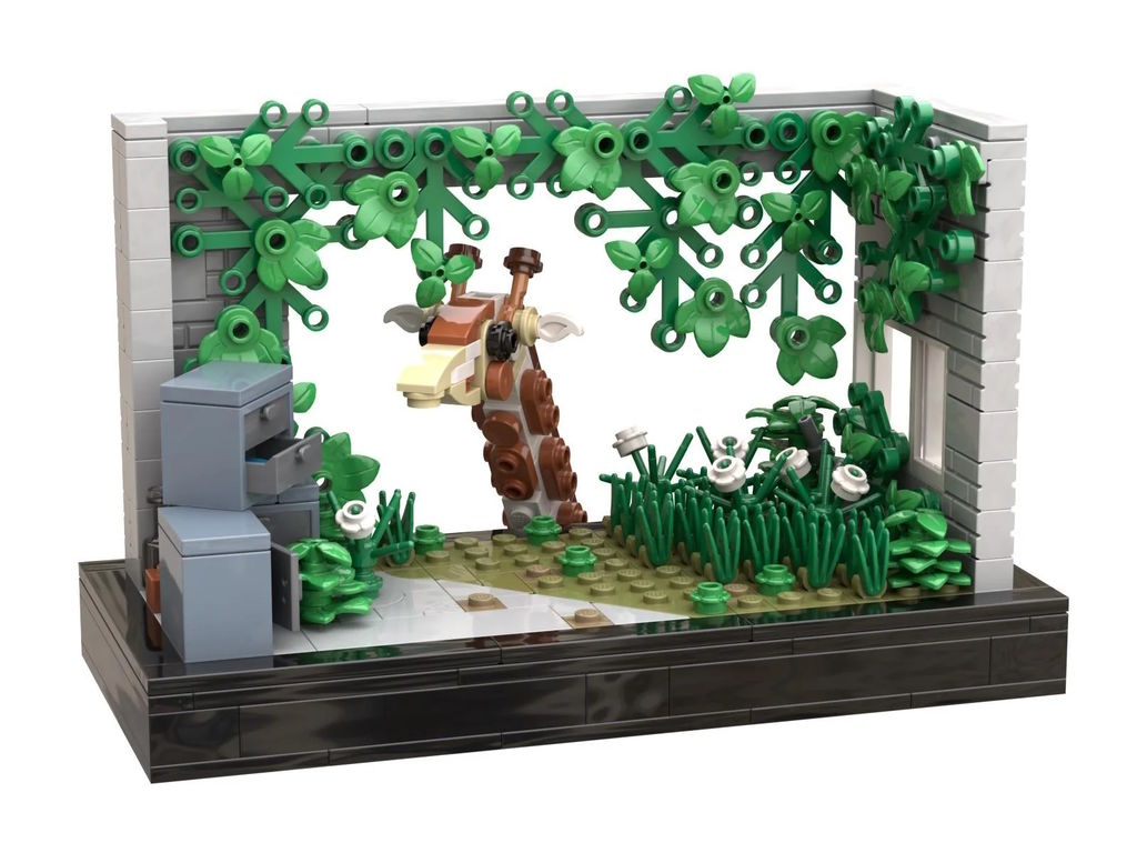 A LEGO zsiráf a The Last of Us-ból