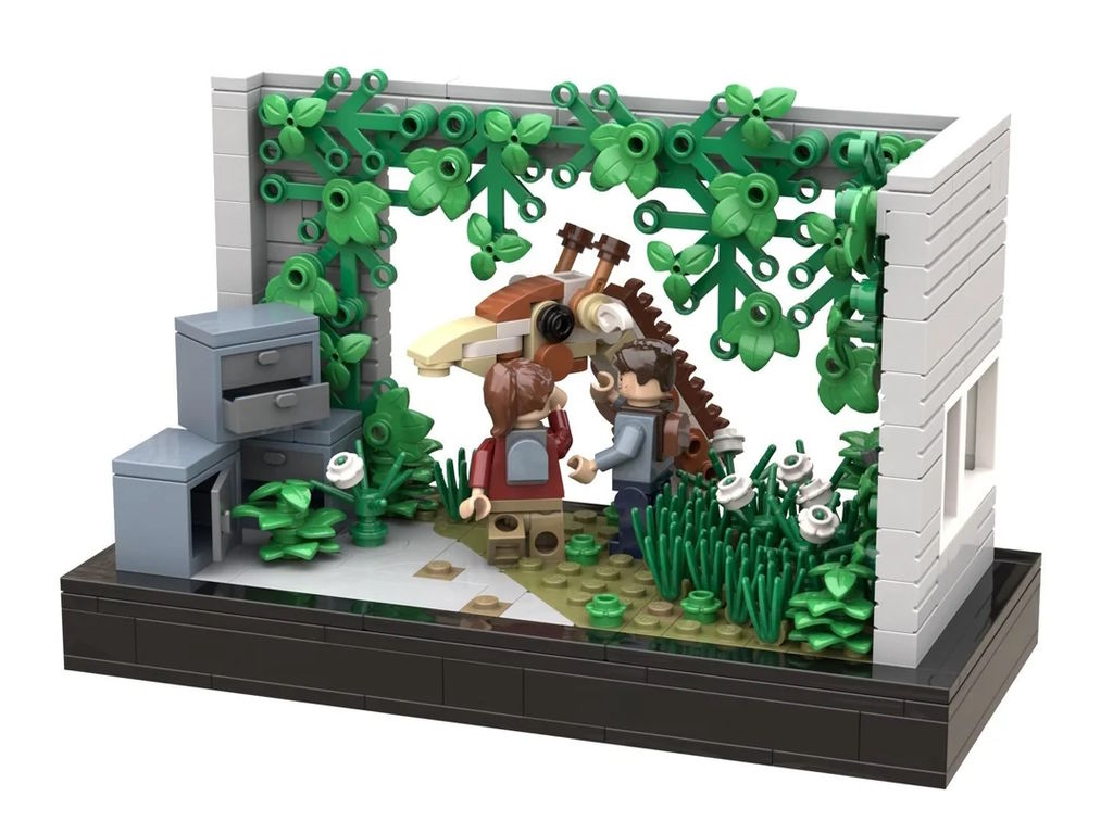 Az ominózus jelenet LEGO-ból a The Last of Us alapján