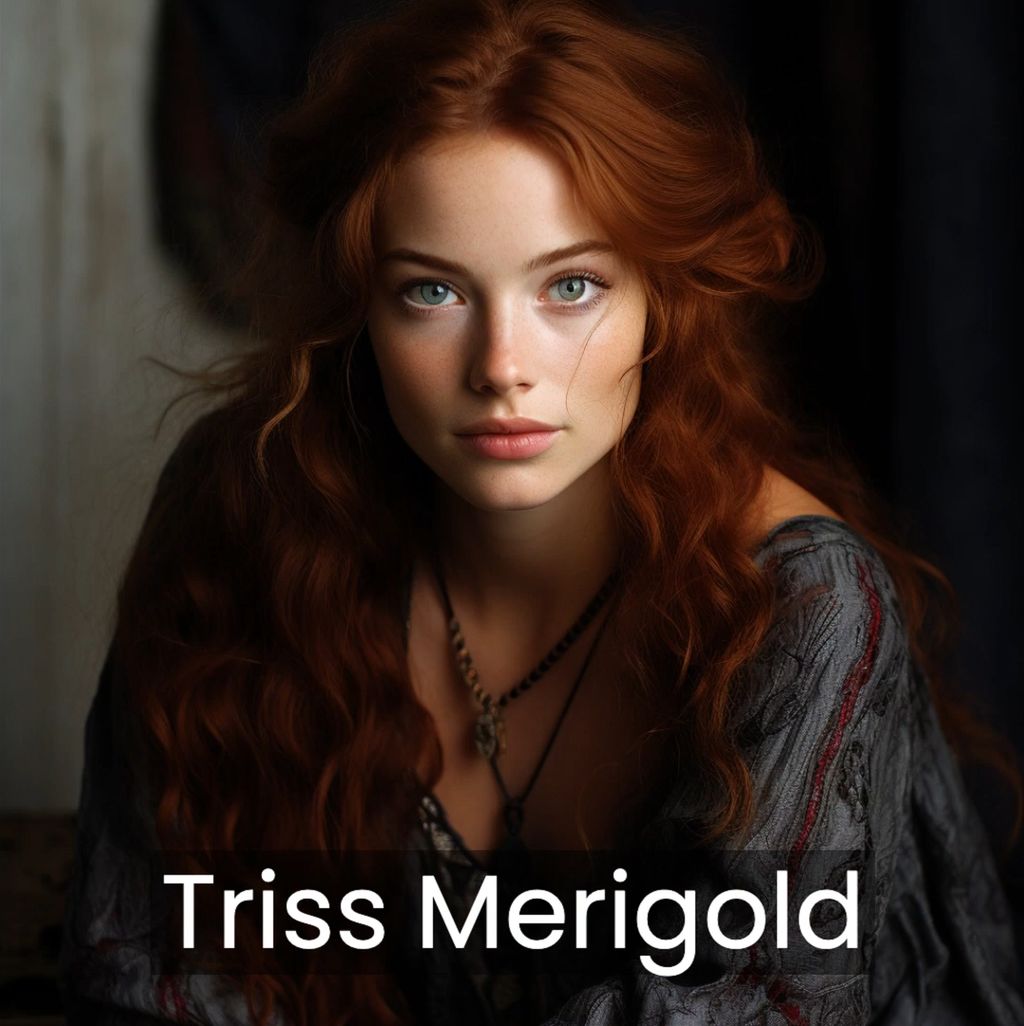 Triss a könyvek leírása alapján