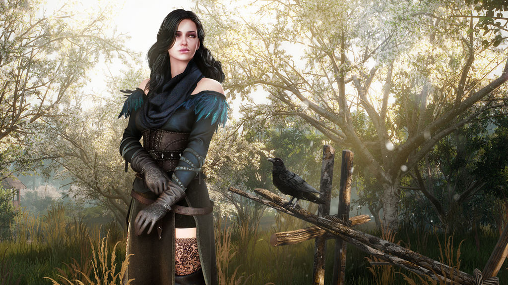 Yennefer a The Witcher 3-ban