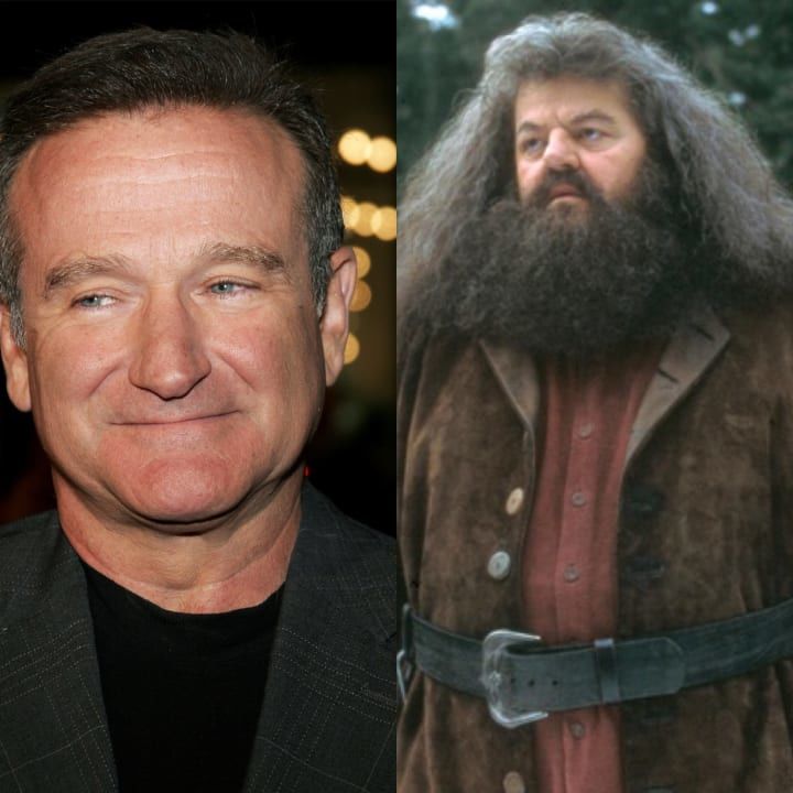 Robin Williams, mint Hagrid