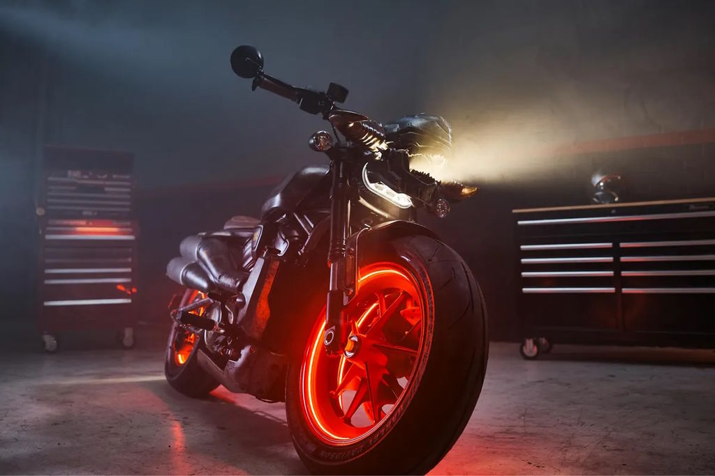 A DOOM: The Dark Ages játékhoz készült Harley Davidson motor és kiegészítői