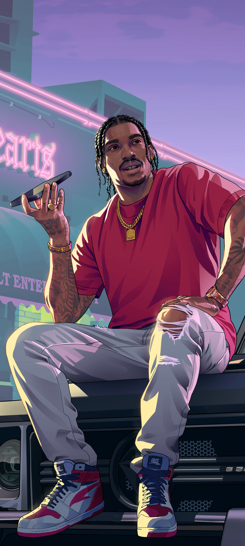 Dre'Quan Priest mobil