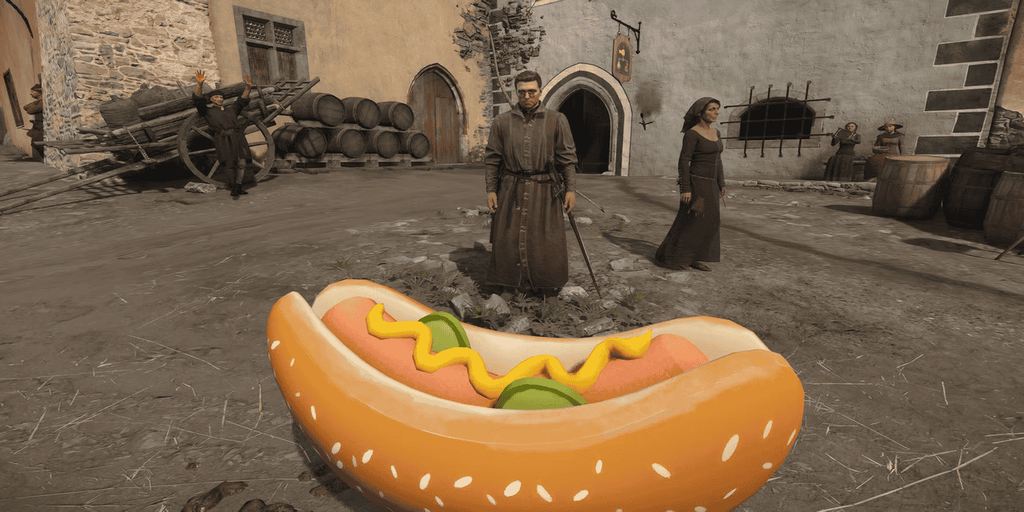 Hotdog kutya mod a Kingdom Come: Deliverance 2-höz - Forrás: Nexusmods / Omniscye