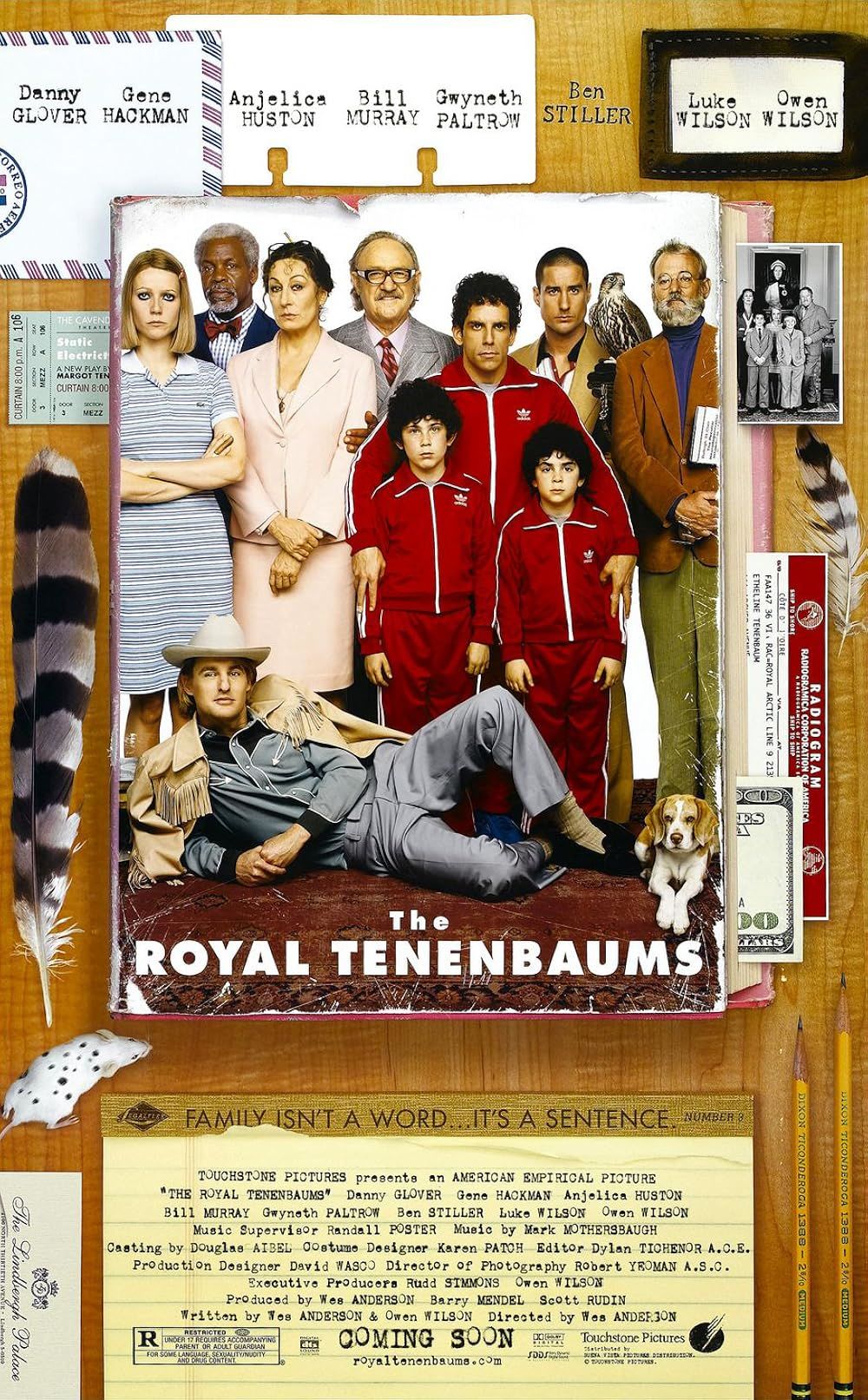28. Tenenbaum, a háziátok (The Royal Tenenbaums) – 2001
