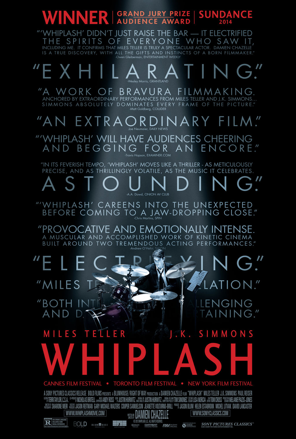 19. Whiplash (Whiplash) – 2014