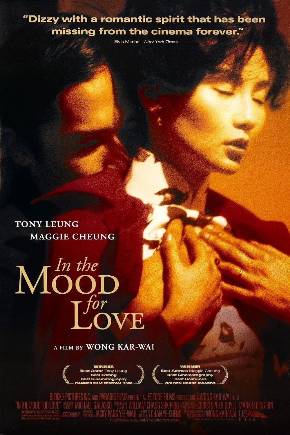 12. Szerelemre hangolva (In the Mood for Love) – 2000