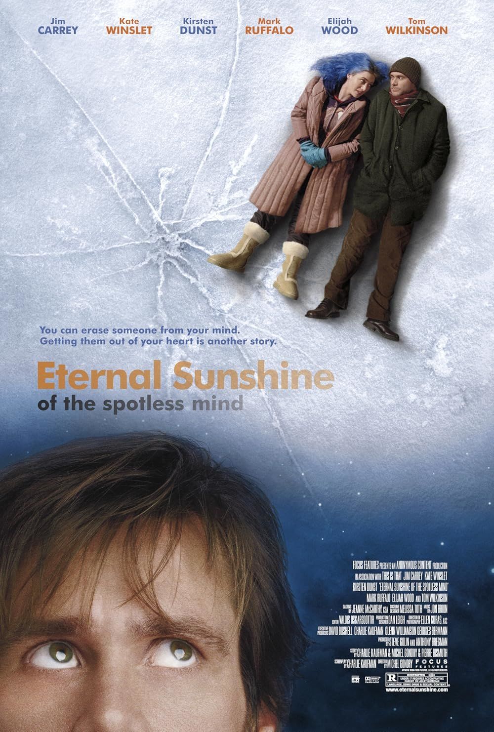 9. Egy makulátlan elme örök ragyogása (Eternal Sunshine of the Spotless Mind) – 2004
