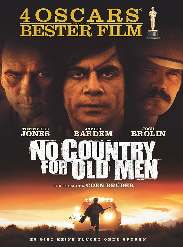 3. Nem vénnek való vidék (No Country for Old Men) – 2007