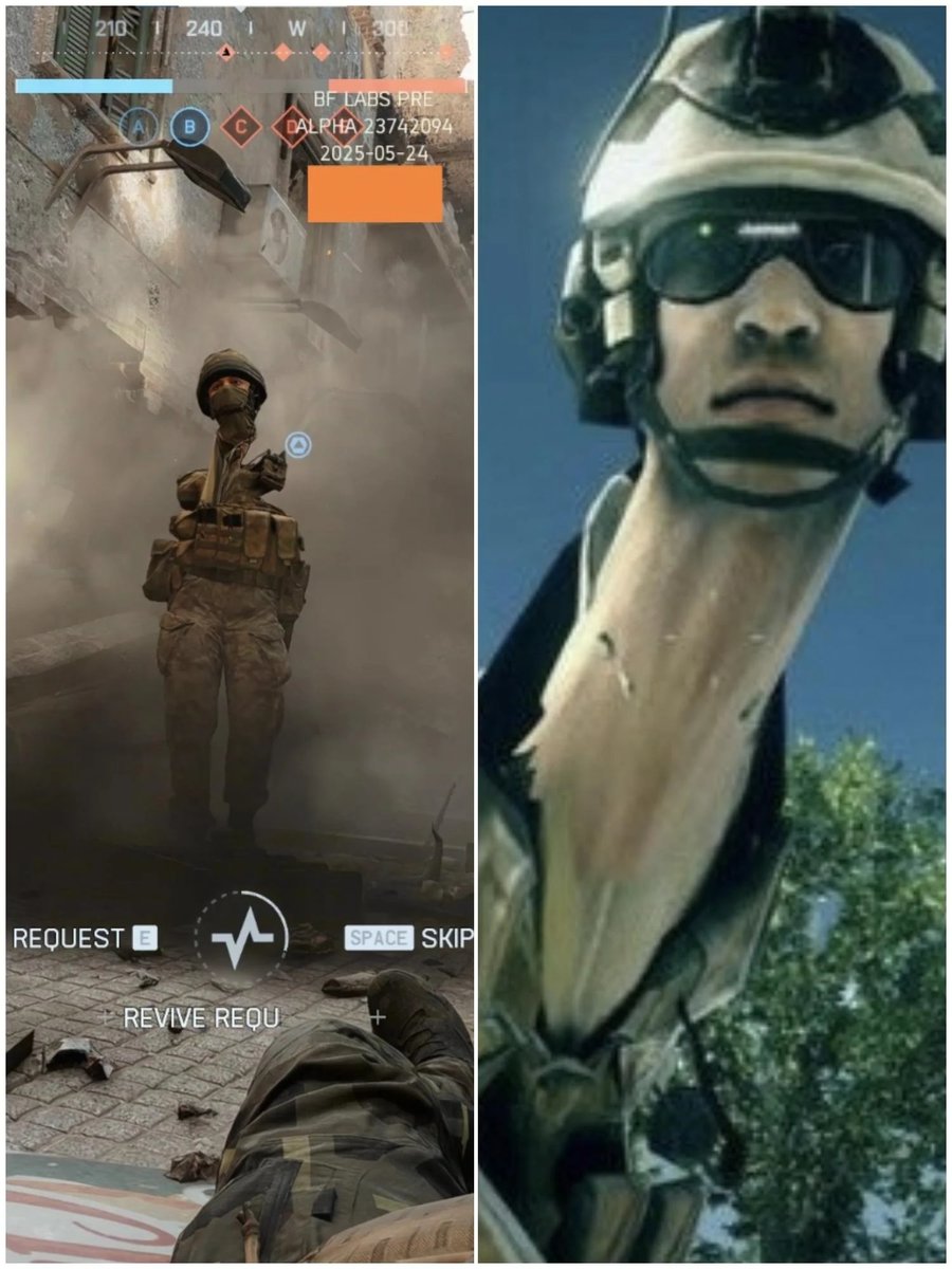 Battlefield 6 nyak bug - Forrás: Reddit / isko990