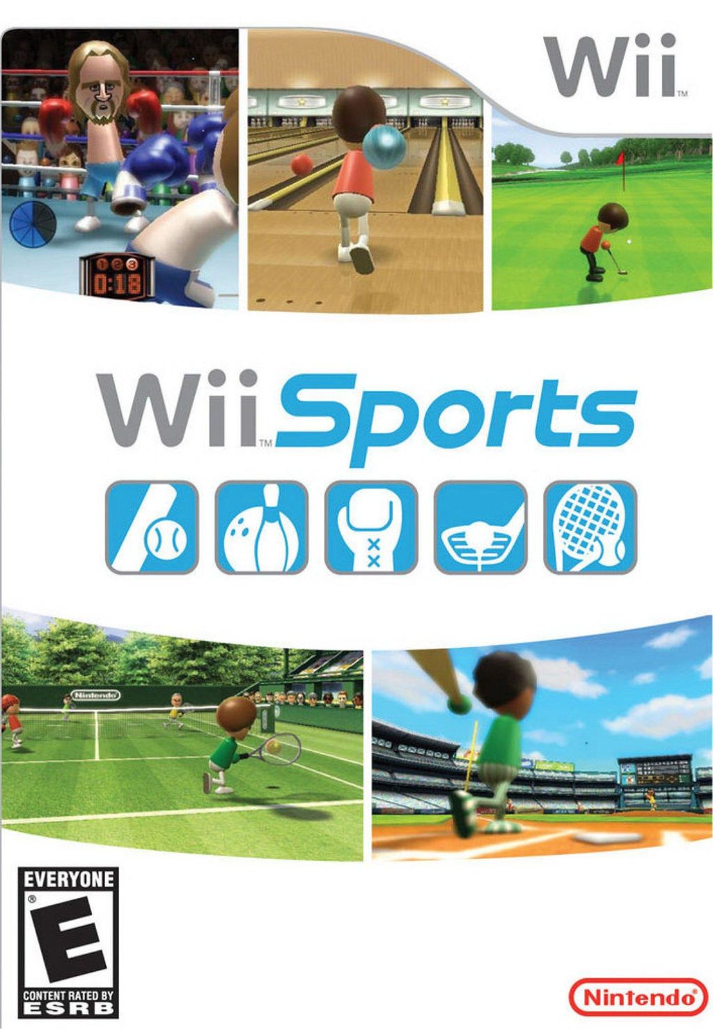 Minden idők 3. legkelendőbb játéka: Wii Sports (82.9 millió példány fogyott eddig belőle)