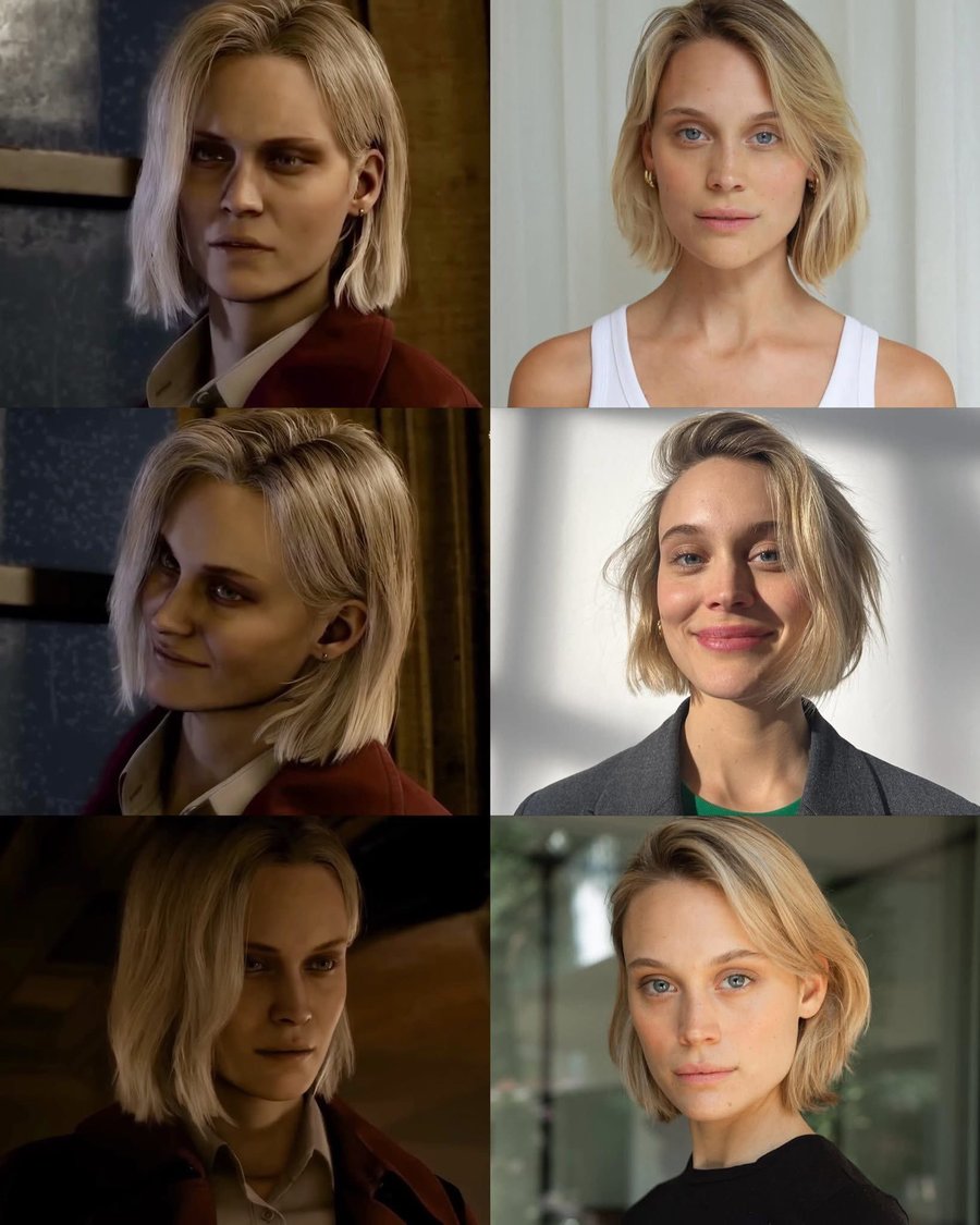 Alyssa Ashcroft (Kate Delic) a Resident Evil: Requiemben - Forrás: Capcom és Kate Delic Instagram
