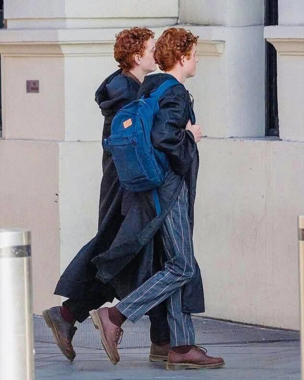 Tristan Harland (Fred Weasley) és Gabriel Harland (George Weasley)