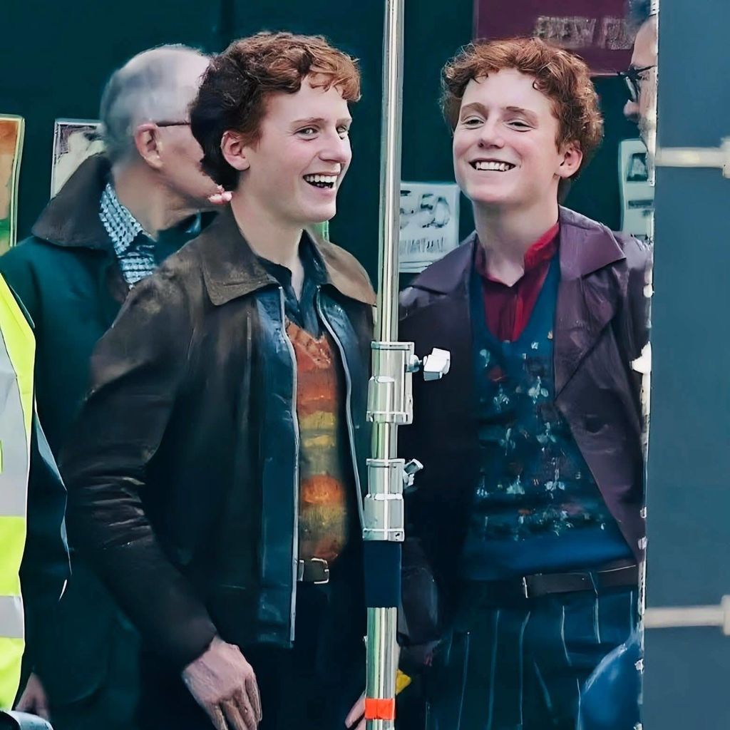 Az új Harry Potter sorozat forgatásán készült fotó