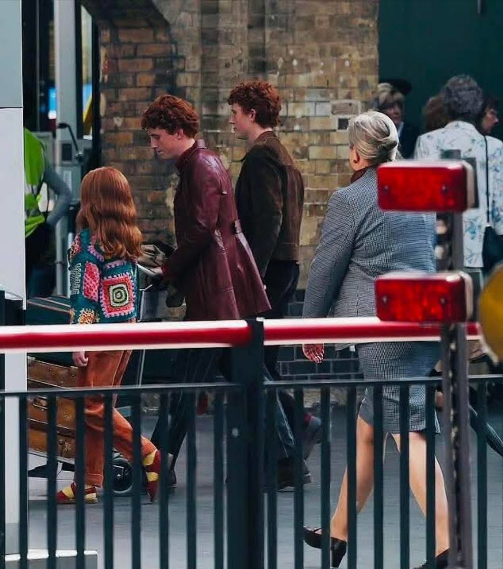 Az új Harry Potter sorozat forgatásán készült fotó