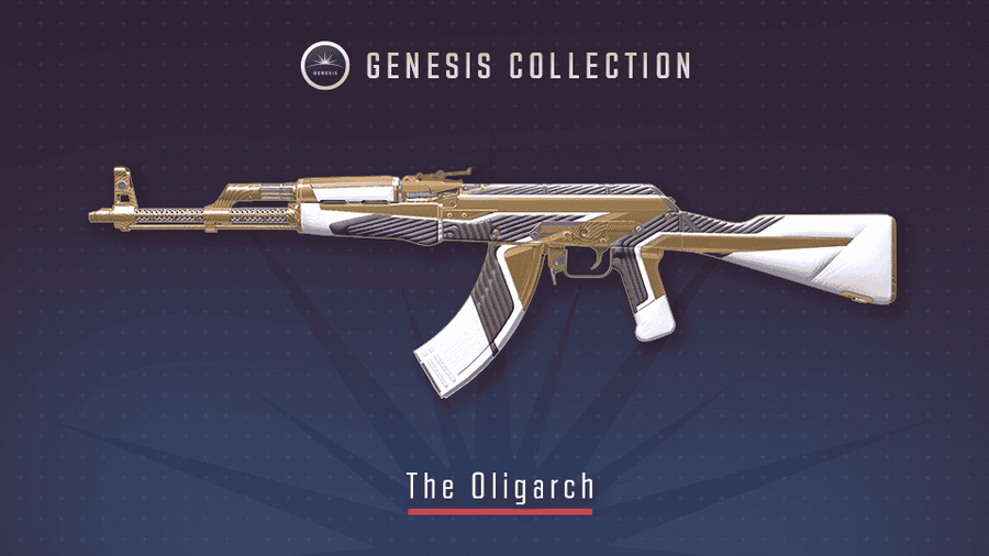Genesis Collection: The Oligarch AK-47 CS2 skin