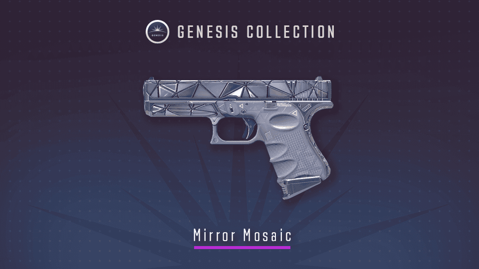 Genesis Collection: Mirror Mosaic Glock-18 CS2 skin