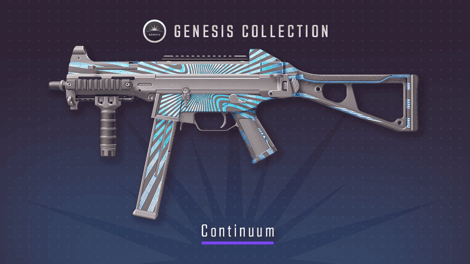 Genesis Collection: Continuum UMP-45 CS2 skin