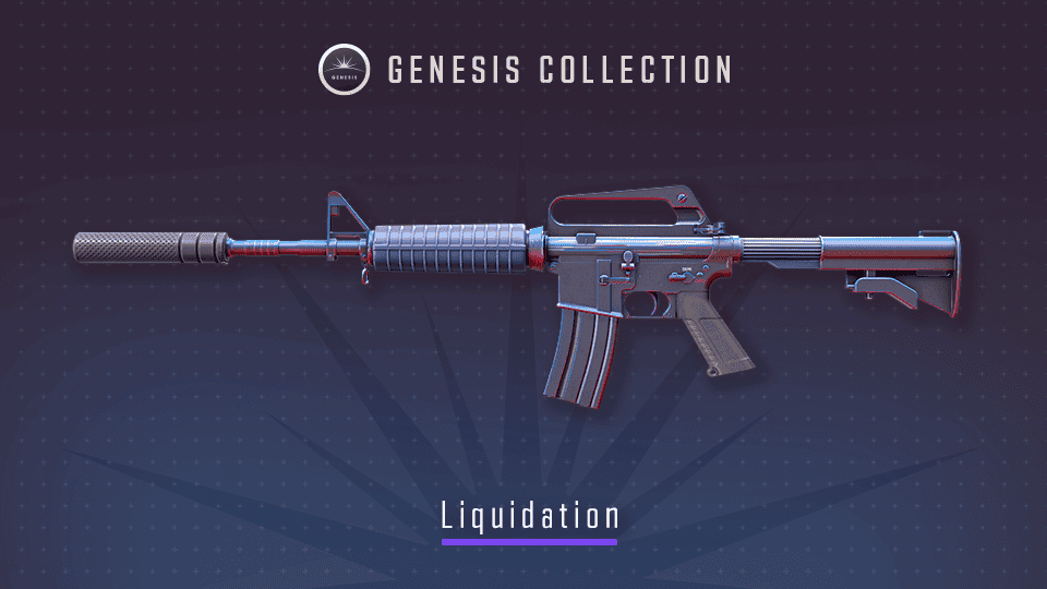 Genesis Collection: Liquidation M4A1-S CS2 skin