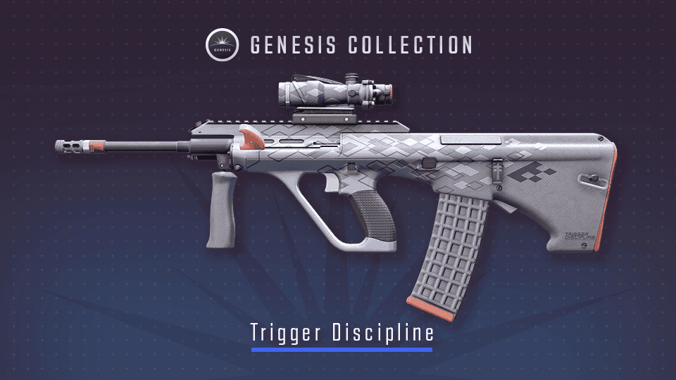 Genesis Collection: Trigger Discipline AUG CS2 skin