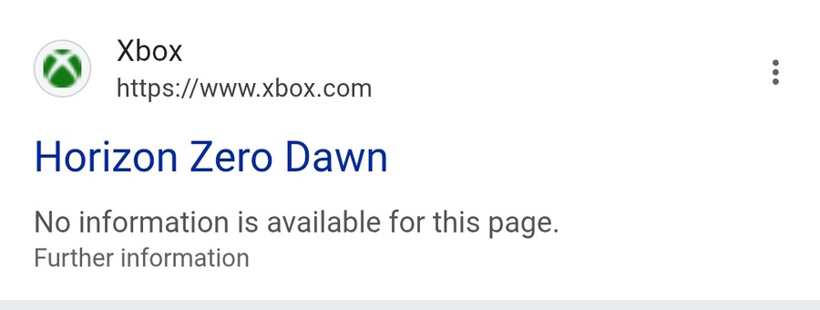 Horizon Zero Dawn az Xboxon? Nem egészen - Forrás: Google és Twitter / Oliver Darko