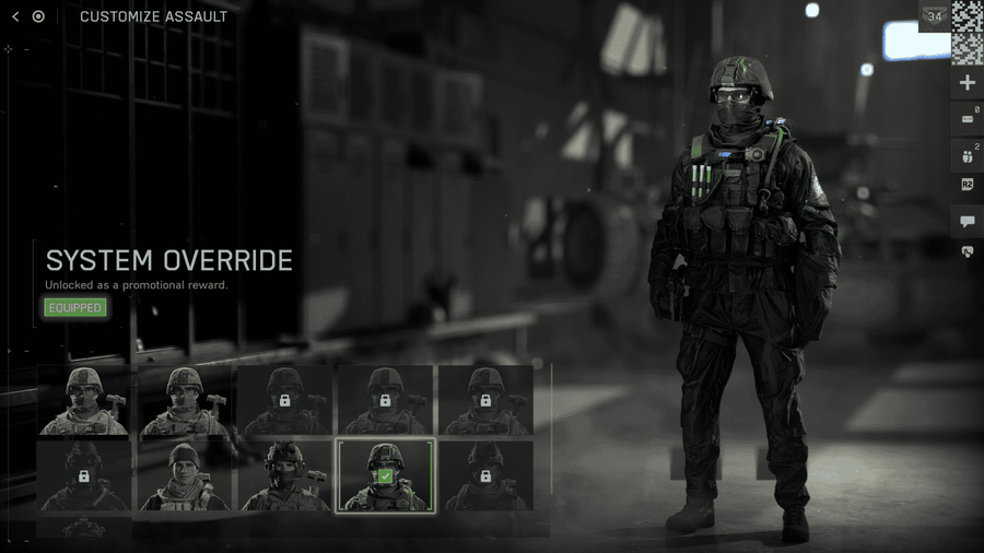 A Battlefield 6 System Override skinje a javítás után - Forrás: EA Battlefield Studios