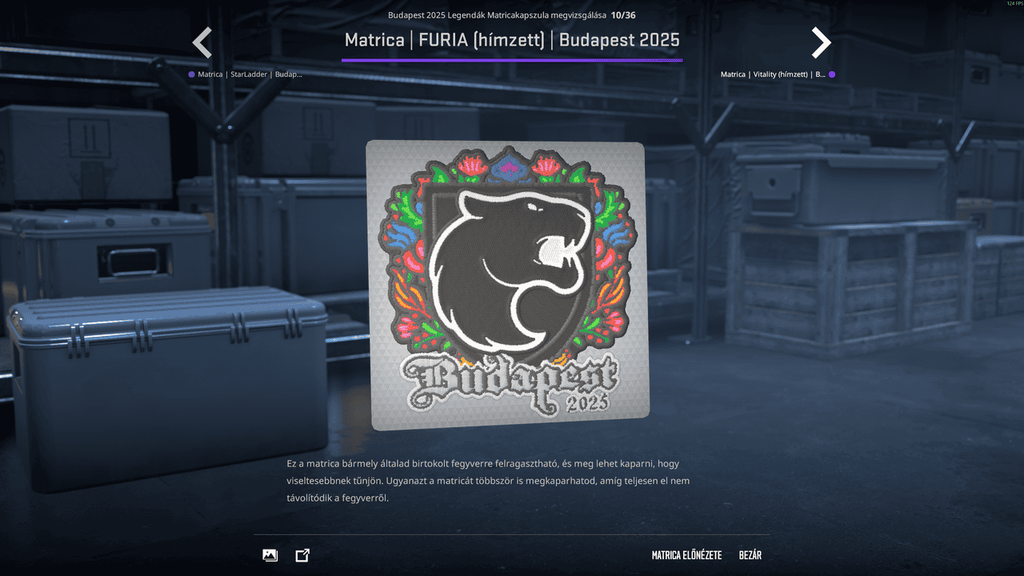 A StarLadder Budapest Major legendáinak matricái