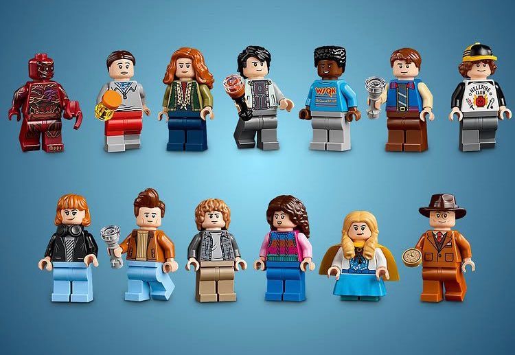 LEGO Stranger Things Creel-ház szetthez járó figurák