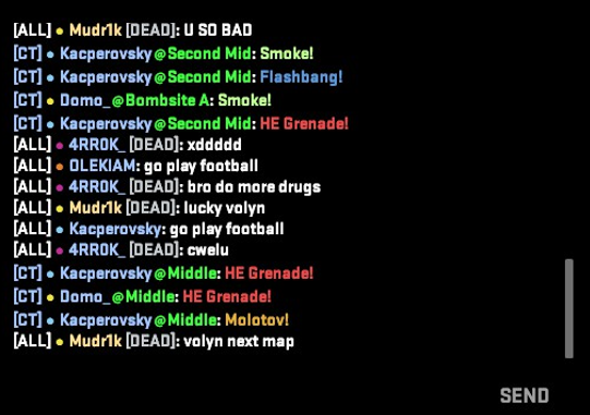 Mykhailo Mudryk n&eacute;p&iacute;rt&aacute;sos kommentjei a CS2-ben - Forr&aacute;s: x.com / @4rrrokhehe