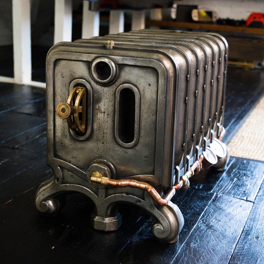 Radiátorból készült számítógép