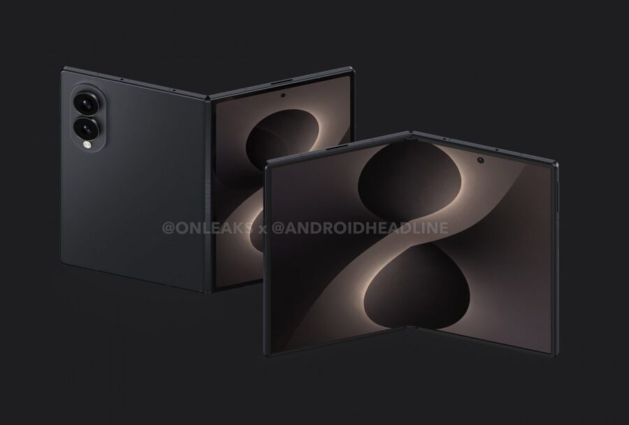 A Samsung Galaxy Z Fold8 Wide - forr&aacute;s: Onleaks &eacute;s Android Headlines