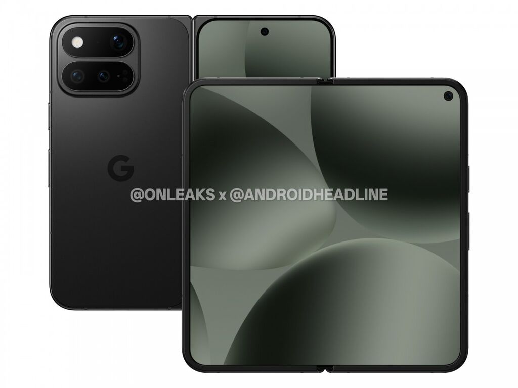 A Google Pixel 11 Pro Fold CAD renderképeken - forrás: Onleaks és Android Headline