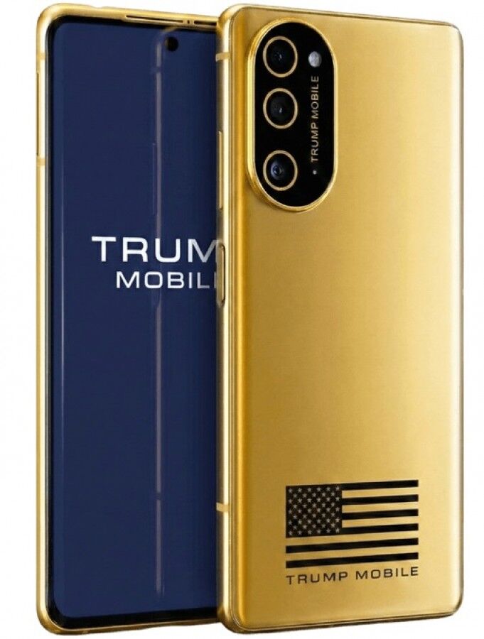 A Trump Mobile T1 Phone &uacute;j k&eacute;peken - forr&aacute;s: Trump Mobile